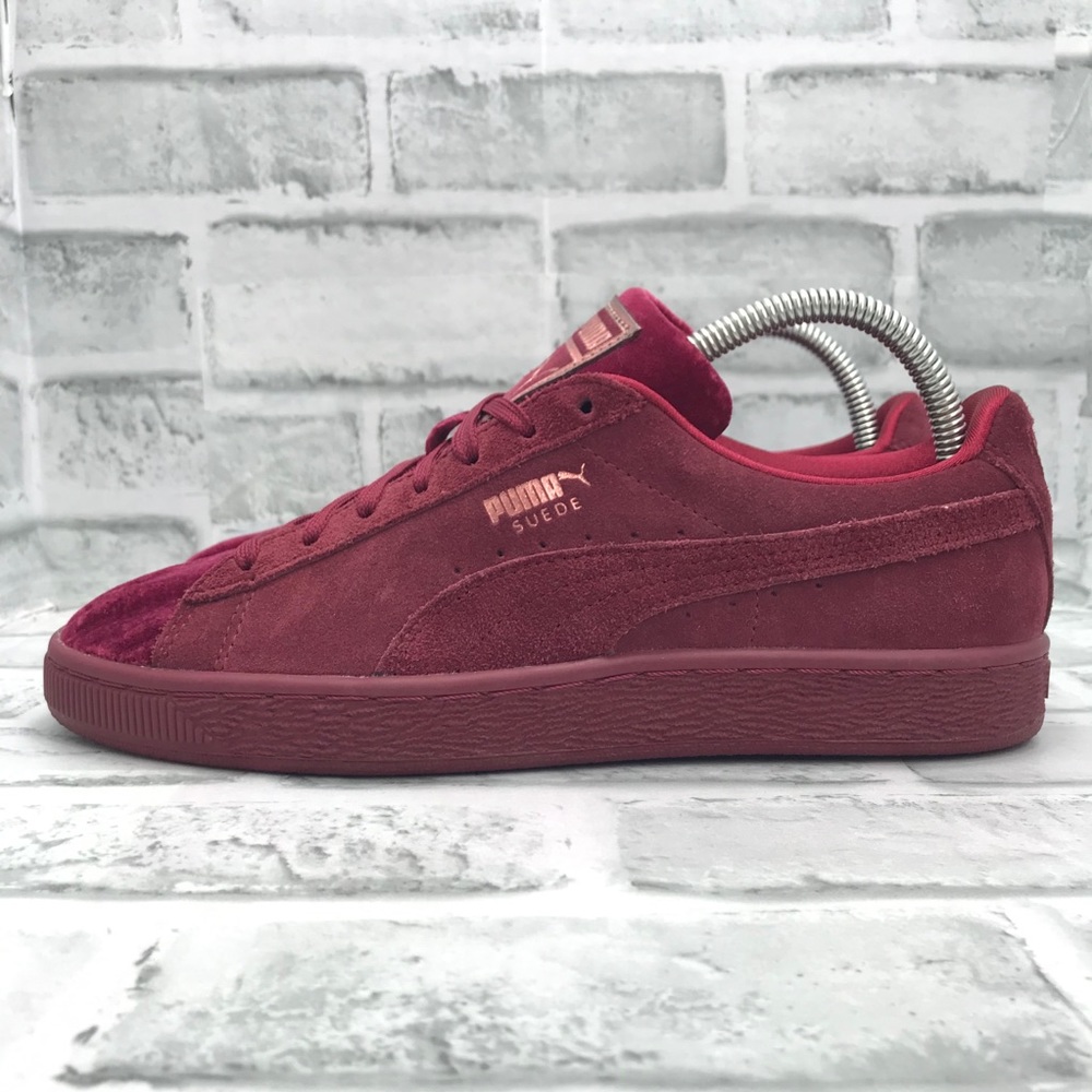 PUMA Suede Classic Velvet Cordovan - Picture 3 of 8